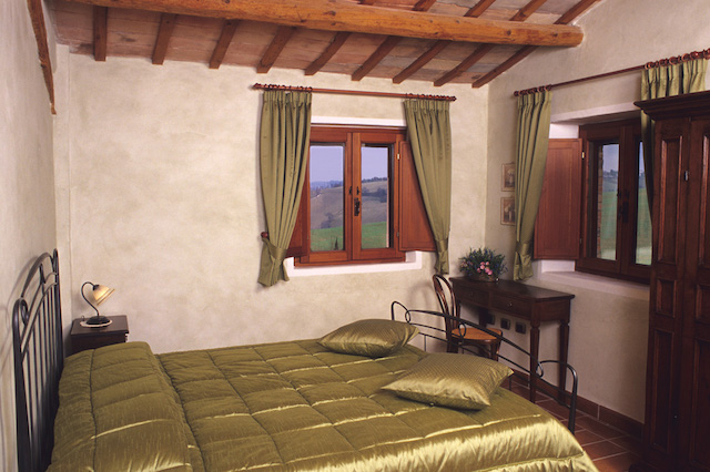 Casale Ripalta camera verde