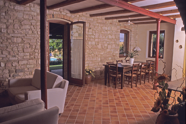 Casale Ripalta sala portico